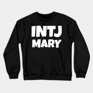 Personalized INTJ Personality type Crewneck Sweatshirt